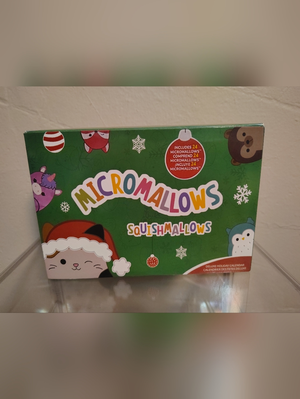 24 Squishmallows Micromallows Advent Holiday Calendar Not Plushies.